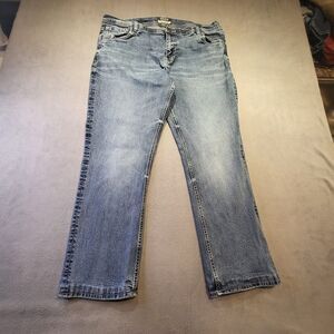 Reclaim Denim Jeans Men's Size 38x28 Regular Fit Straight Leg Medium Wash